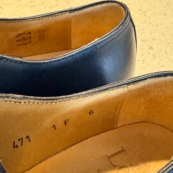 LondinG Paris HERACLEE 471 SMOOTH LEATHER AND SUEDE UK size 6 - Picture 4 of 12